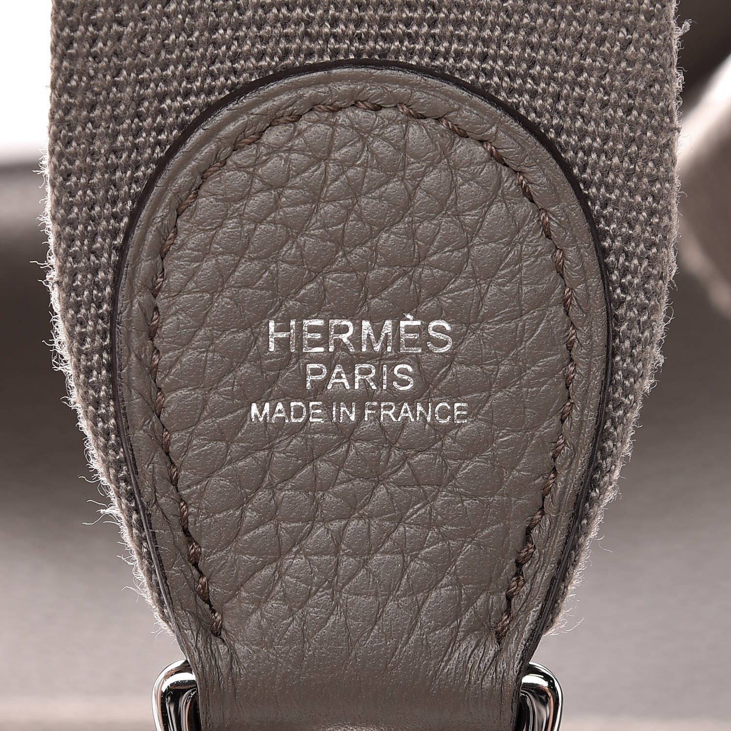 Hermes Taurillon Clemence Evelyne III PM Etain 6 of 13