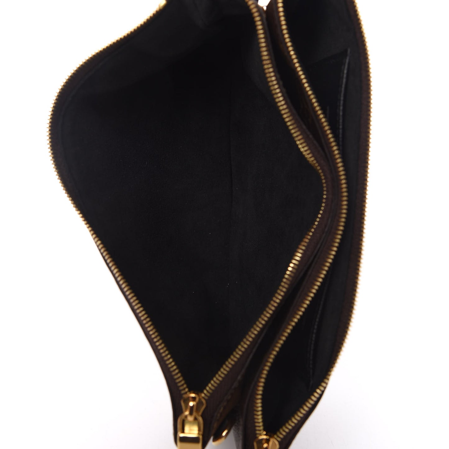 Reverse Monogram Giant Double Zip Pochette