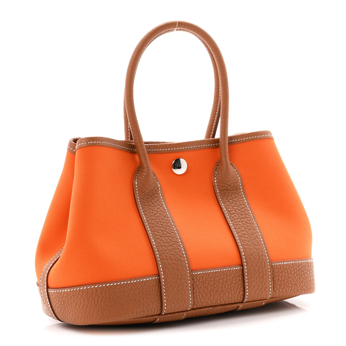 Hermes Toile Officier Negonda Neo Garden 23 Feu Gold 3 of 11