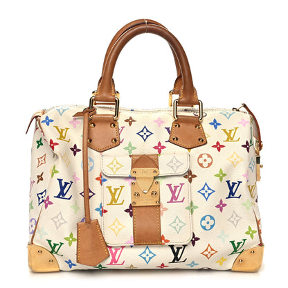 Louis Vuitton Monogram Multicolor Speedy 30 White 1 of 16