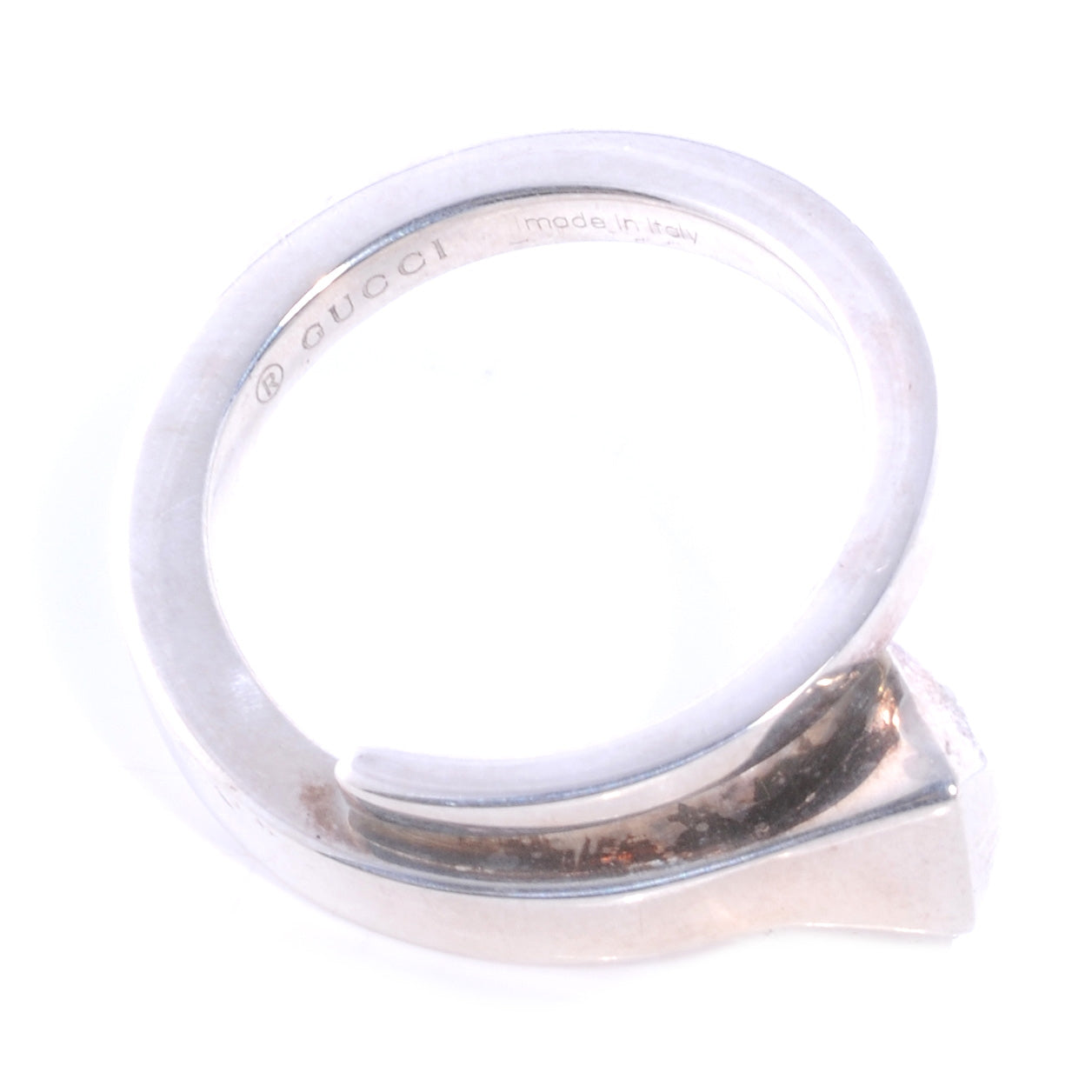 Sterling Silver Chiodo Nail Ring 6.75