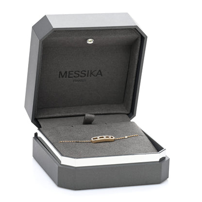 Messika 18K Yellow Gold Diamond Classic Baby Move Pave Bracelet 2 of 4