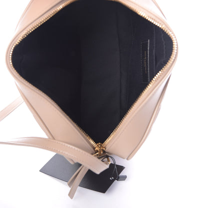 Saint Laurent Calfskin Matelasse Monogram Lou Camera Bag Dark Beige 5 of 10