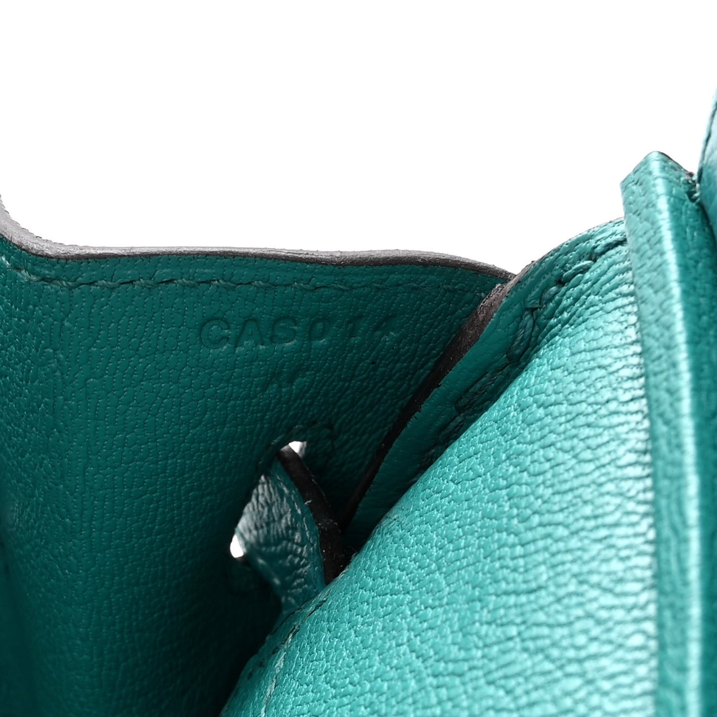 Epsom Horseshoe Birkin 30 Bleu Paon