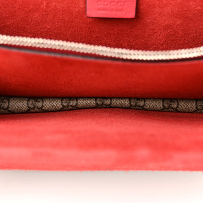 Gucci GG Supreme Monogram Small Dionysus Shoulder Bag Red 6 of 13