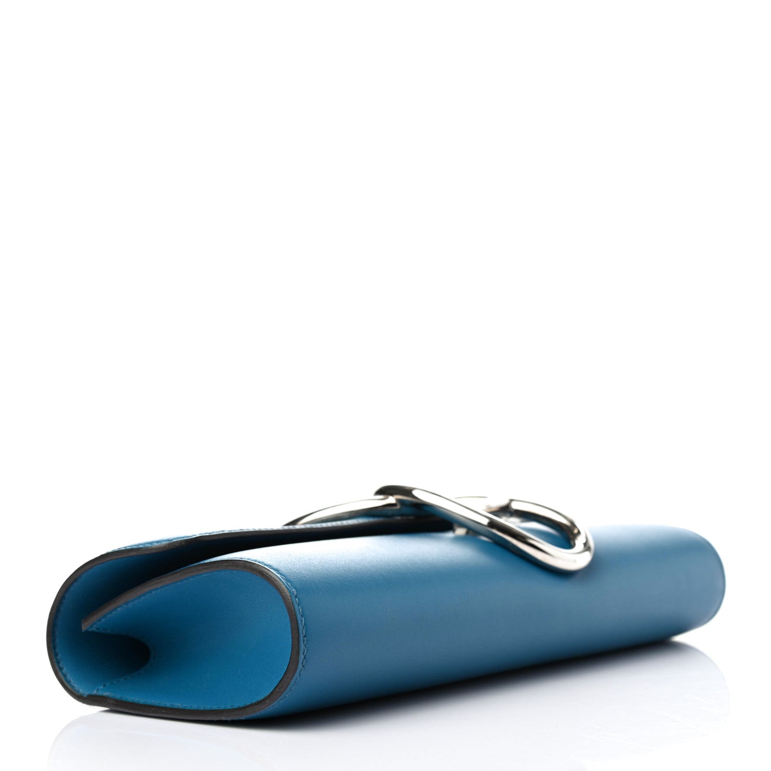 Hermes Tadelakt Egee Clutch Bleu Izmir 3 of 4