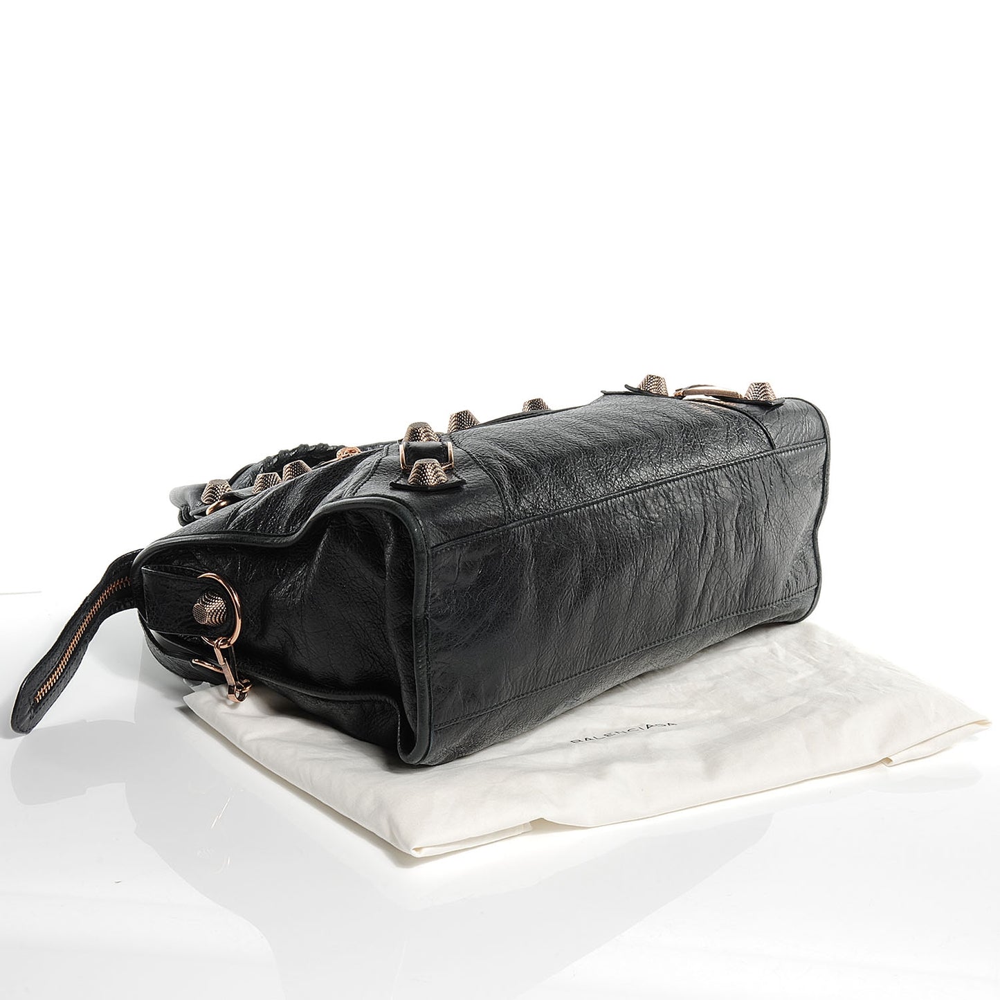 Agneau Giant 21 Rose Gold Hardware City Black