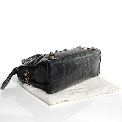 Balenciaga Agneau Giant 21 Rose Gold Hardware City Black 4 of 7