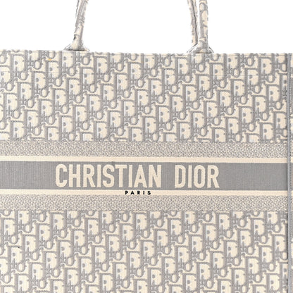 Christian Dior Oblique Large Book Tote Grey 8 of 11