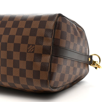 Louis Vuitton Damier Ebene Speedy Bandouliere 25 9 of 10