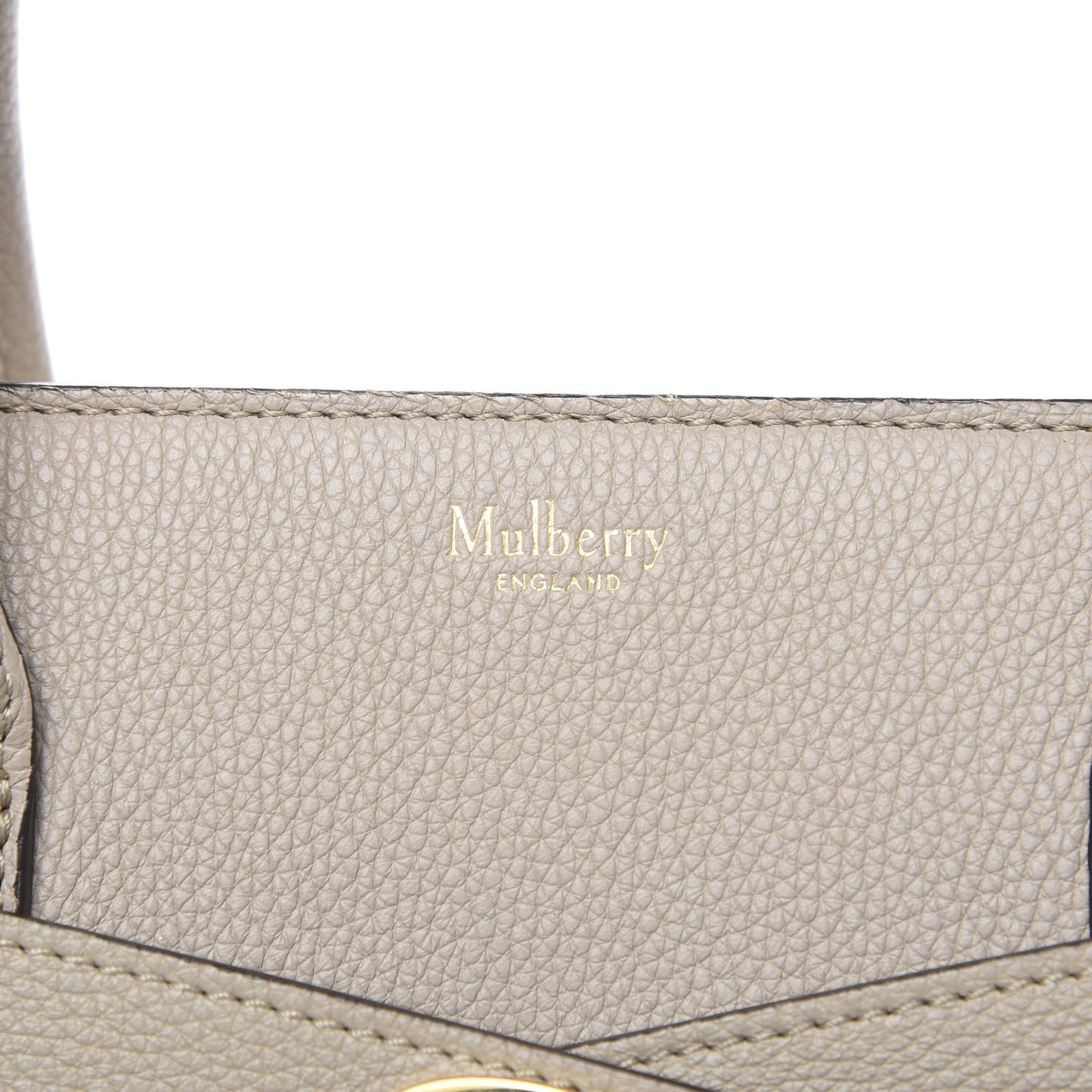 Classic Grain Small Bayswater Zip Tote Dune