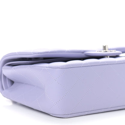 Chanel Caviar Quilted Medium Double Flap Light Purple 5 of 12