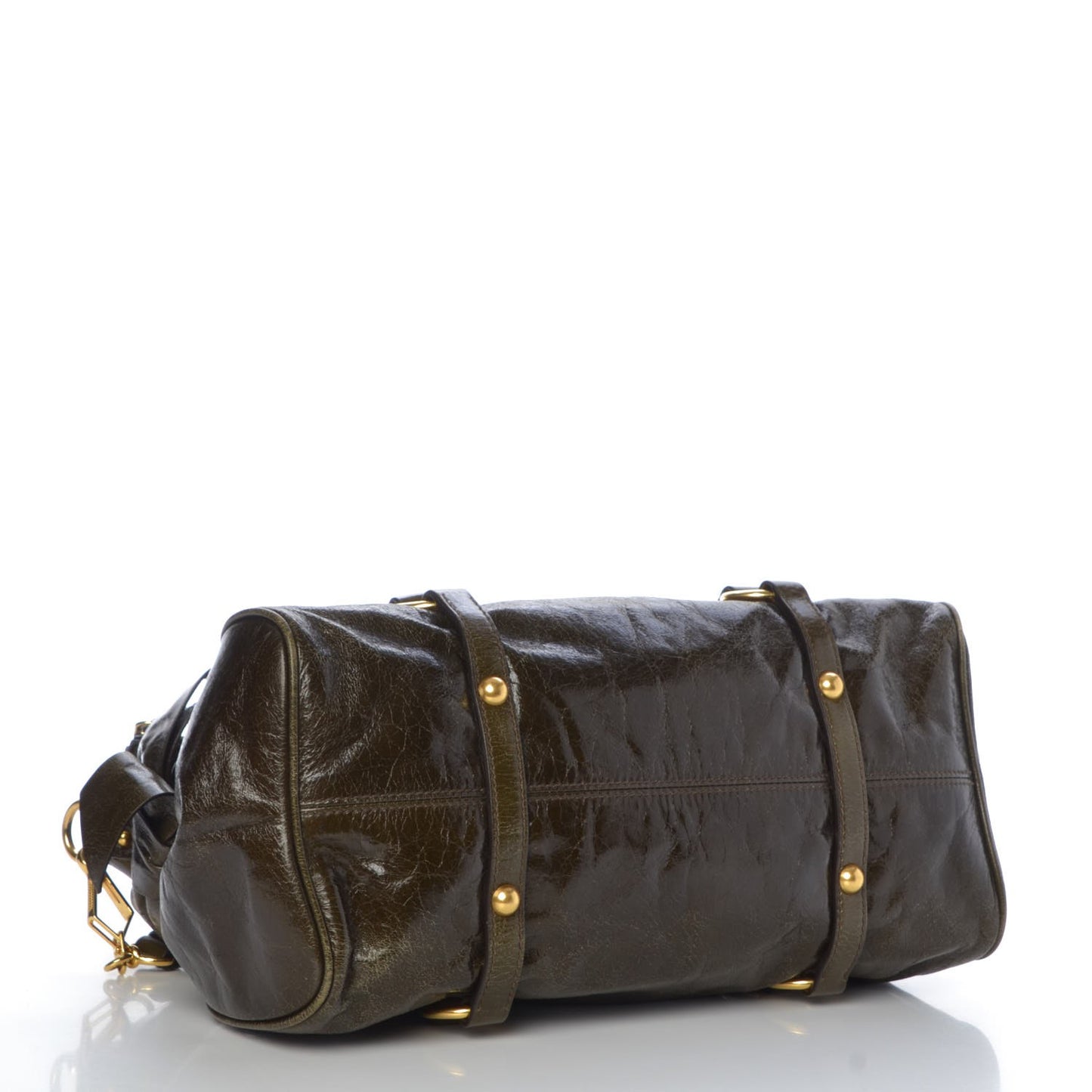 Vitello Lux Medium Bow Bag Brown