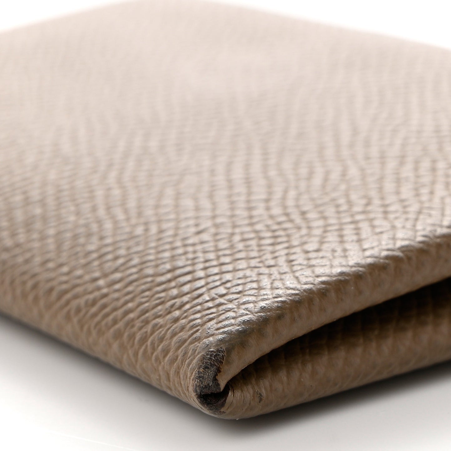 Epsom Calvi Card Case Etoupe