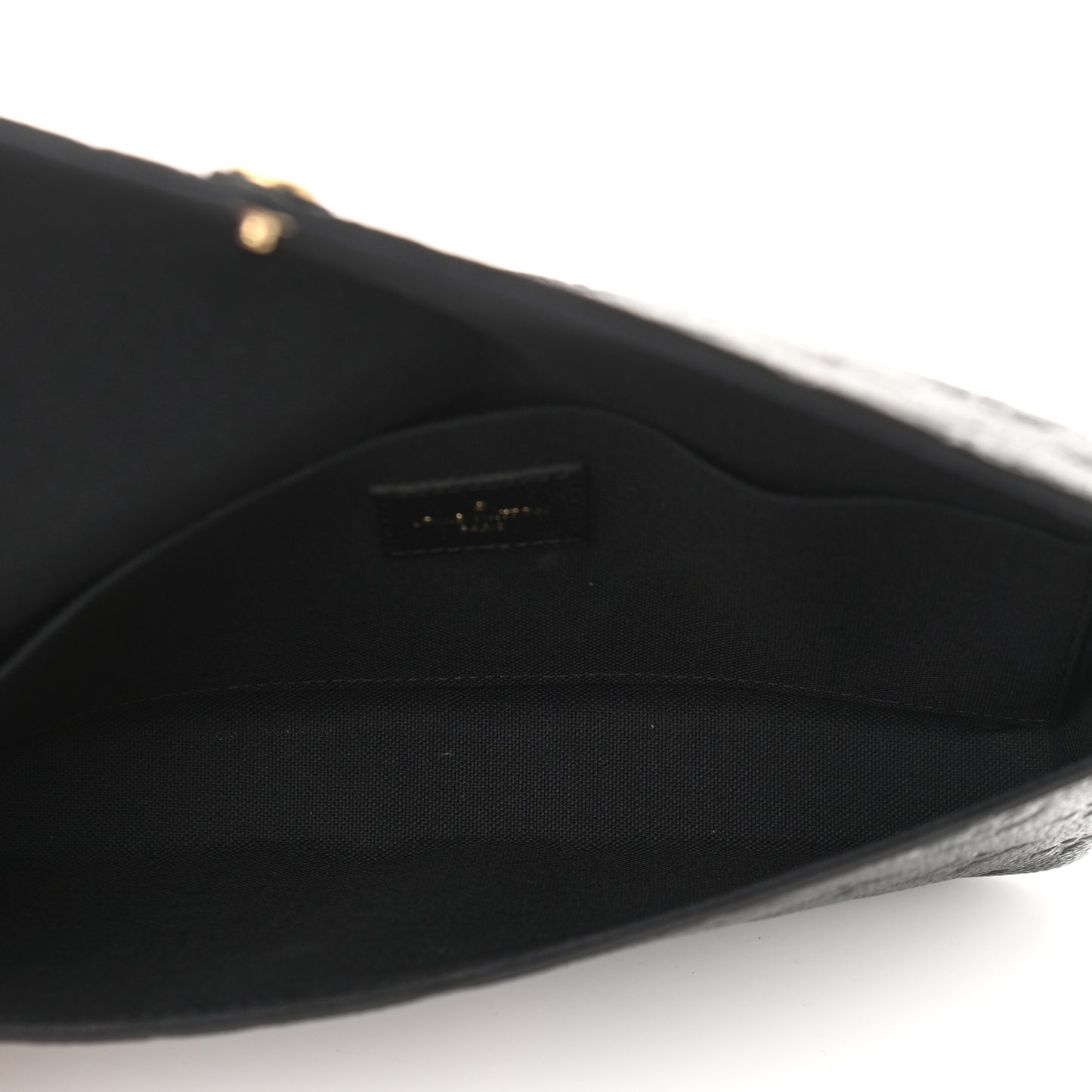 Empreinte Pochette Felicie Chain Wallet Black