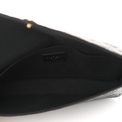 Louis Vuitton Empreinte Pochette Felicie Chain Wallet Black 6 of 11