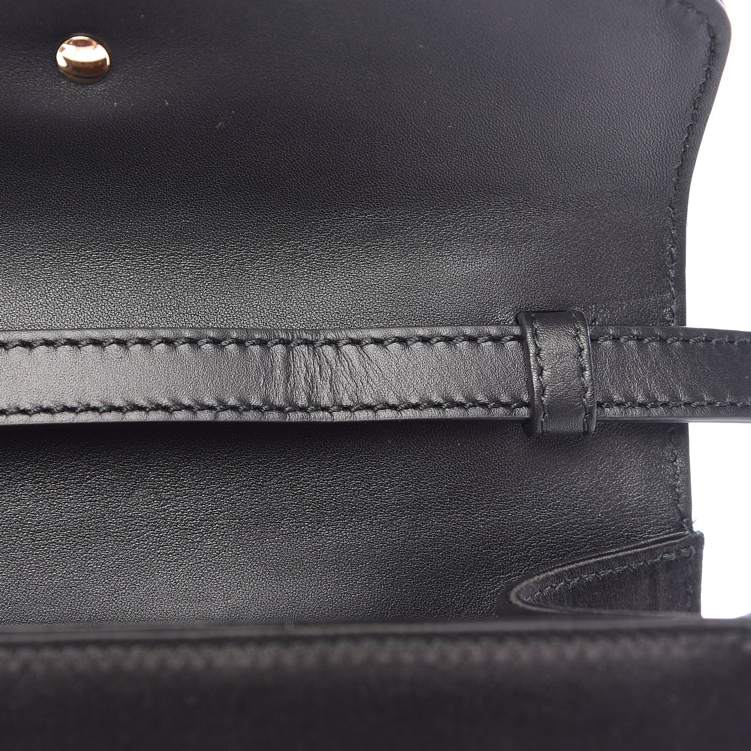 Gucci Satin Crystal Mini Sylvie Top Handle Bag Black 10 of 17