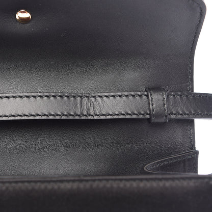 Gucci Satin Crystal Mini Sylvie Top Handle Bag Black 10 of 17