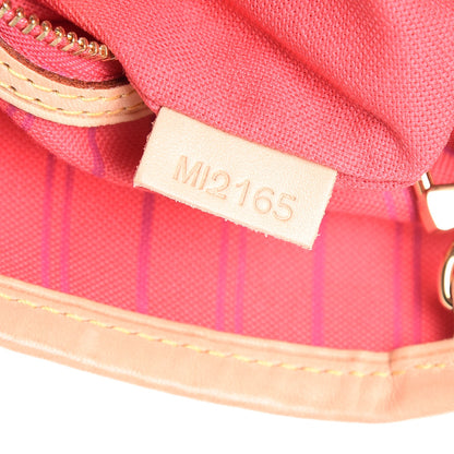 Louis Vuitton Damier Azur Delightful MM Pink 7 of 7