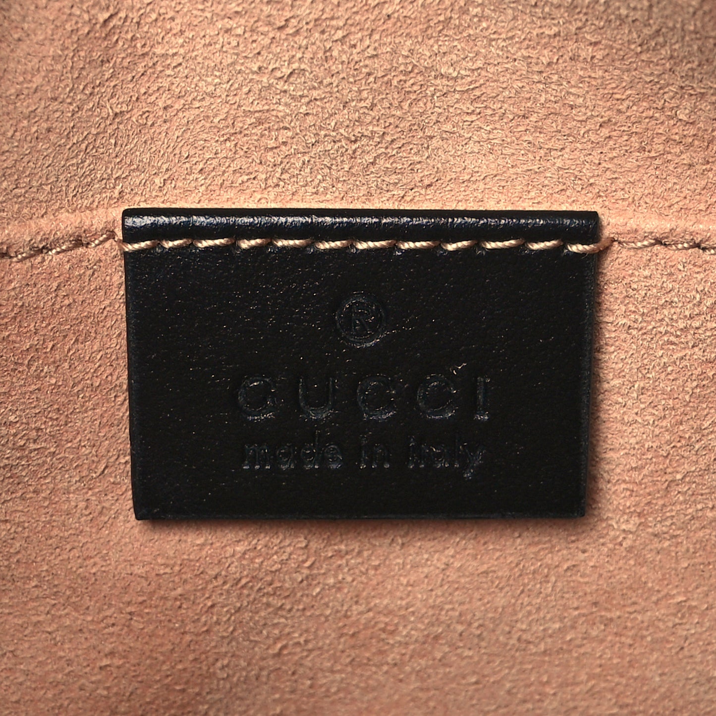Calfskin Matelasse Mini GG Marmont Chain Shoulder Bag Black