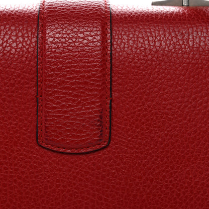 Gucci Dollar Calfskin Crystal Web Medium Dionysus Bamboo Top Handle Bag Hibiscus Red Black Diamond 13 of 14