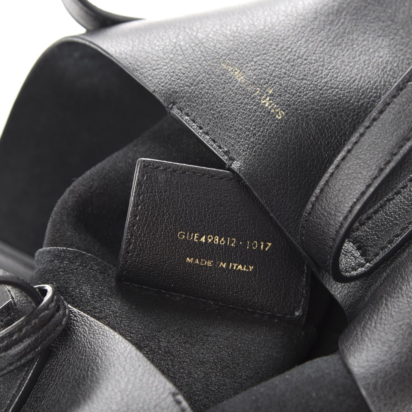 Calfskin Toy Shopping Tote Black
