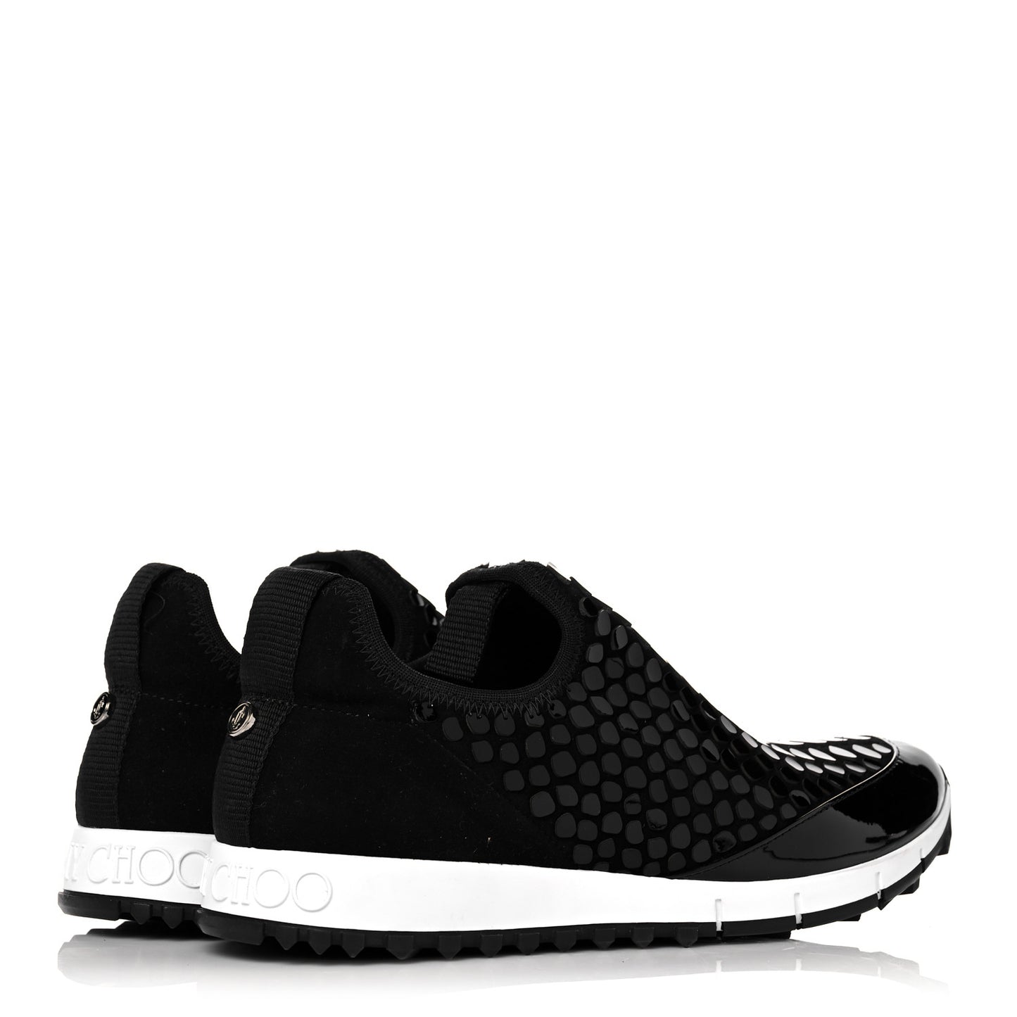Patent Suede Montana Slip-On Sneakers 38.5 Black
