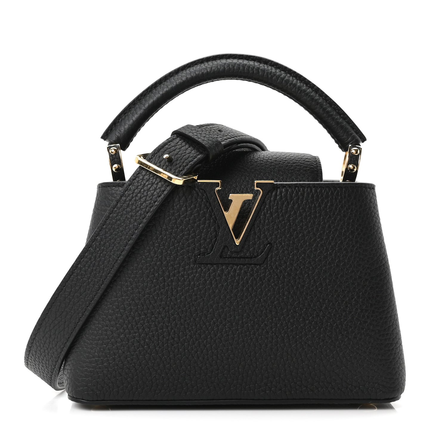 Taurillon Mini Capucines Black