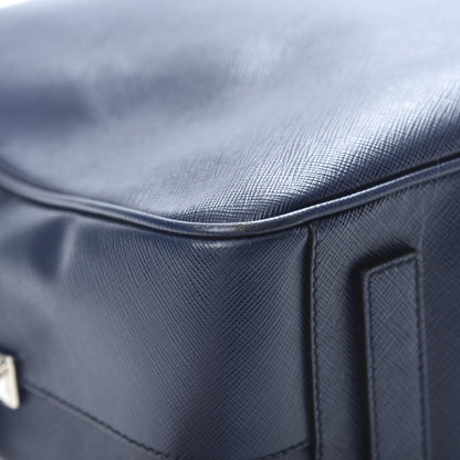 Prada Saffiano Travel Briefcase Baltico 9 of 15