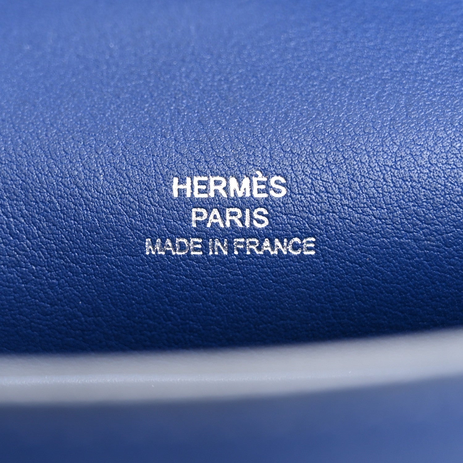 Hermes Swift Kelly Pochette Clutch Bleu Saphir 6 of 11