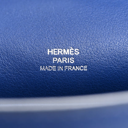 Hermes Swift Kelly Pochette Clutch Bleu Saphir 6 of 11