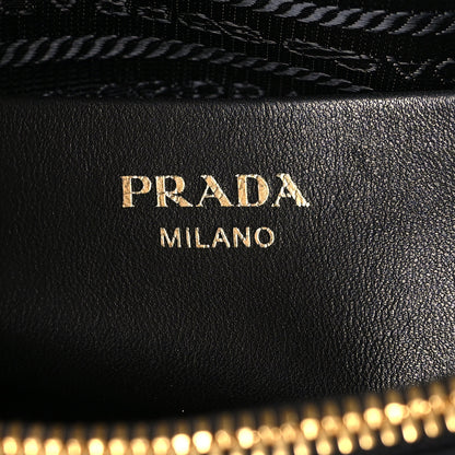 Prada Nappa Gaufre Tote Black 6 of 8