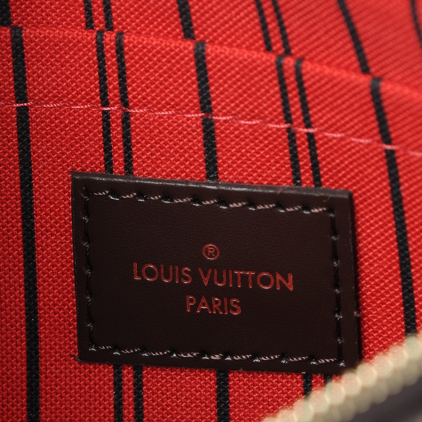 Damier Ebene Neverfull MM GM Pochette