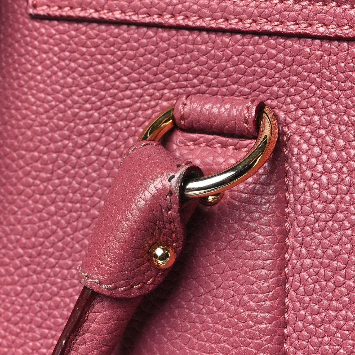 Salvatore Ferragamo Calfskin Lotty Satchel Griotte 10 of 12