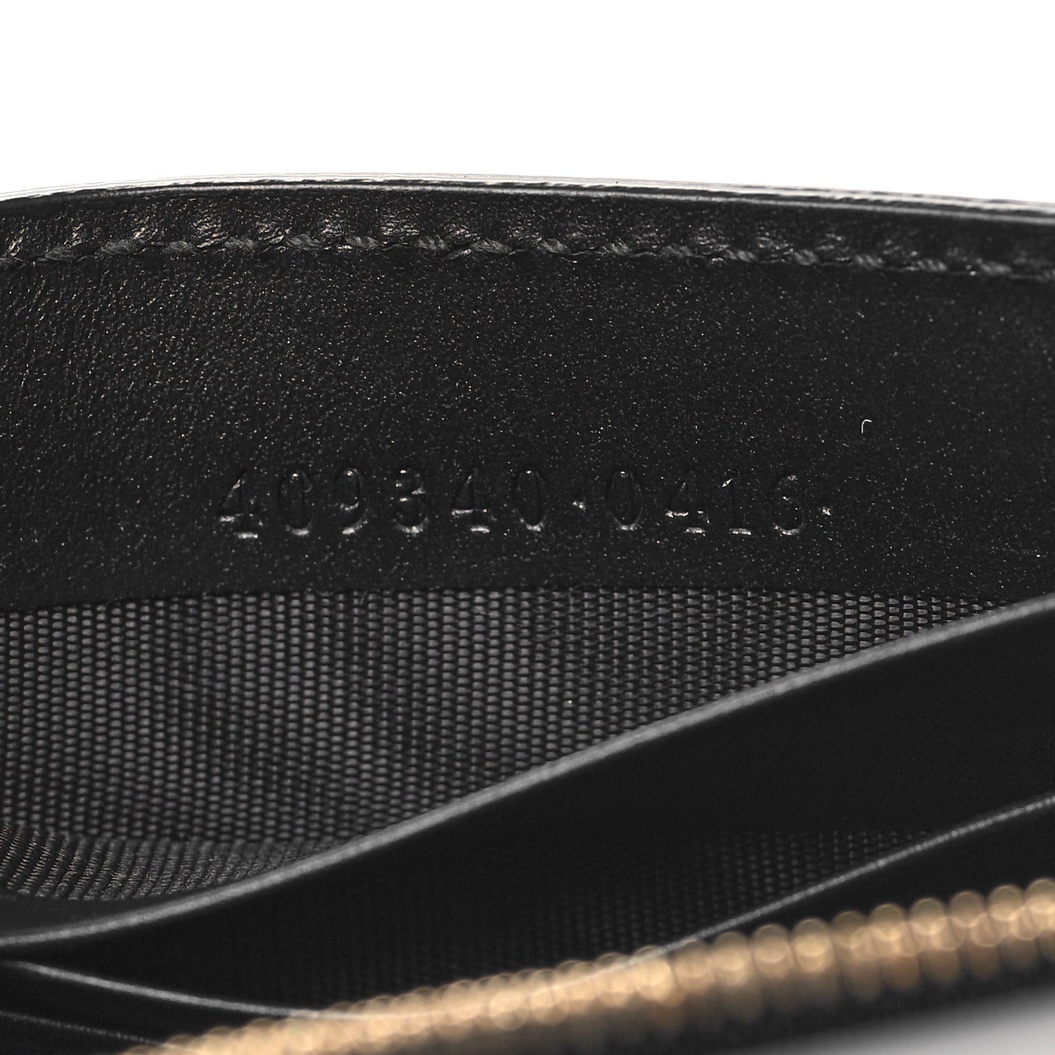 Gucci Guccissima Icon Chain Wallet Black 7 of 11