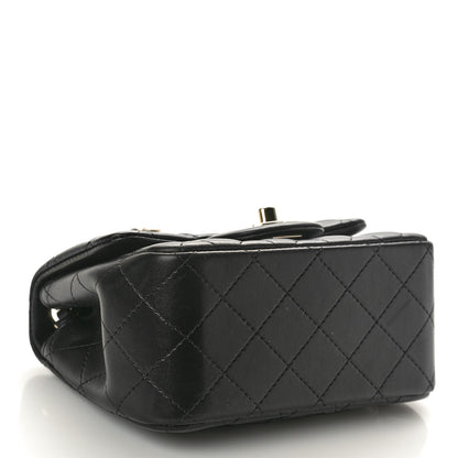 Chanel Lambskin Quilted Mini Square Flap Black 4 of 10
