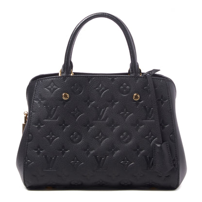 Louis Vuitton Empreinte Montaigne BB Black 1 of 9