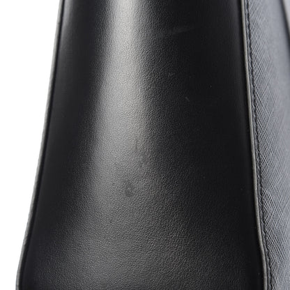 Prada Saffiano Soft Calfskin Small Zippered Tote Black 12 of 12