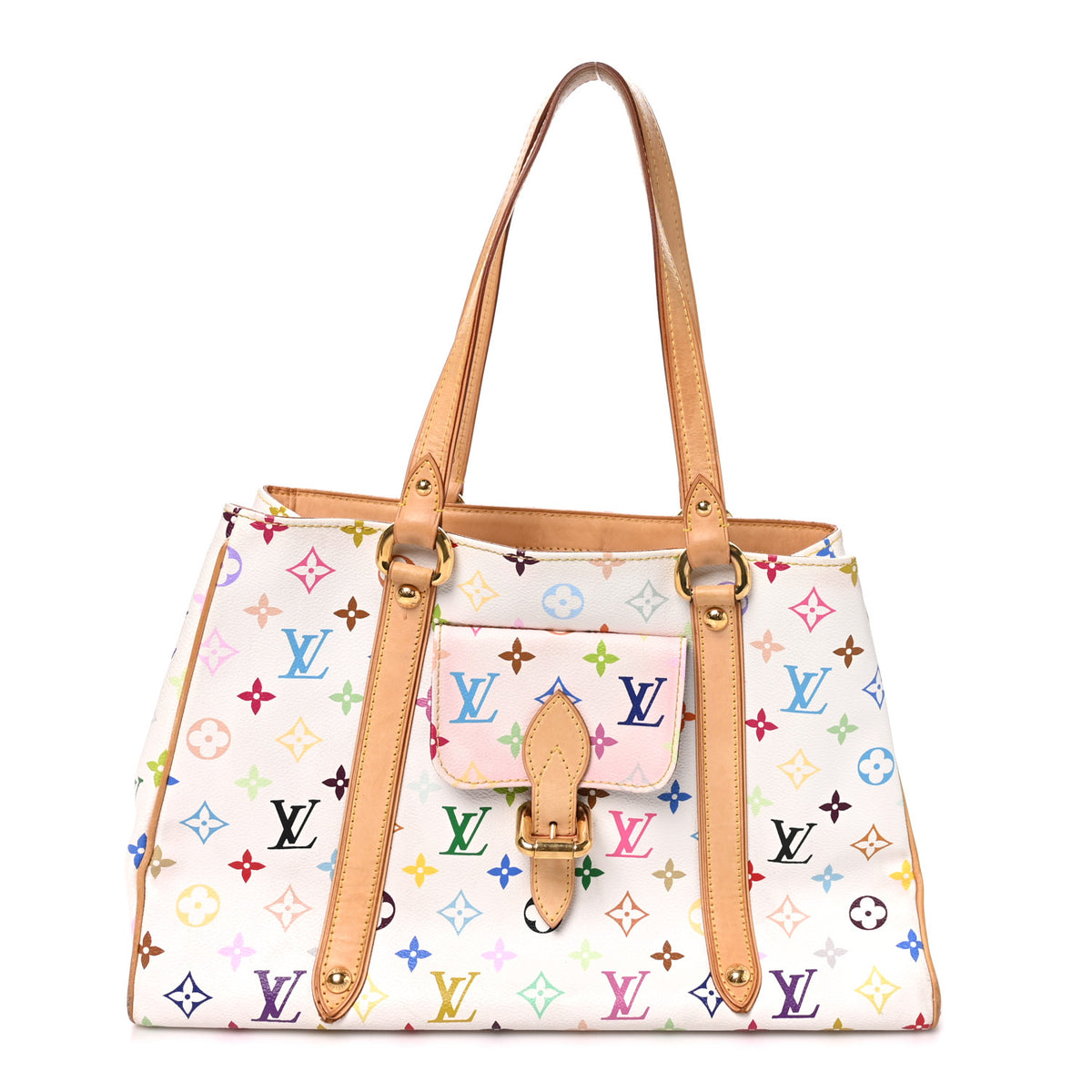 Monogram Multicolor Aurelia MM White