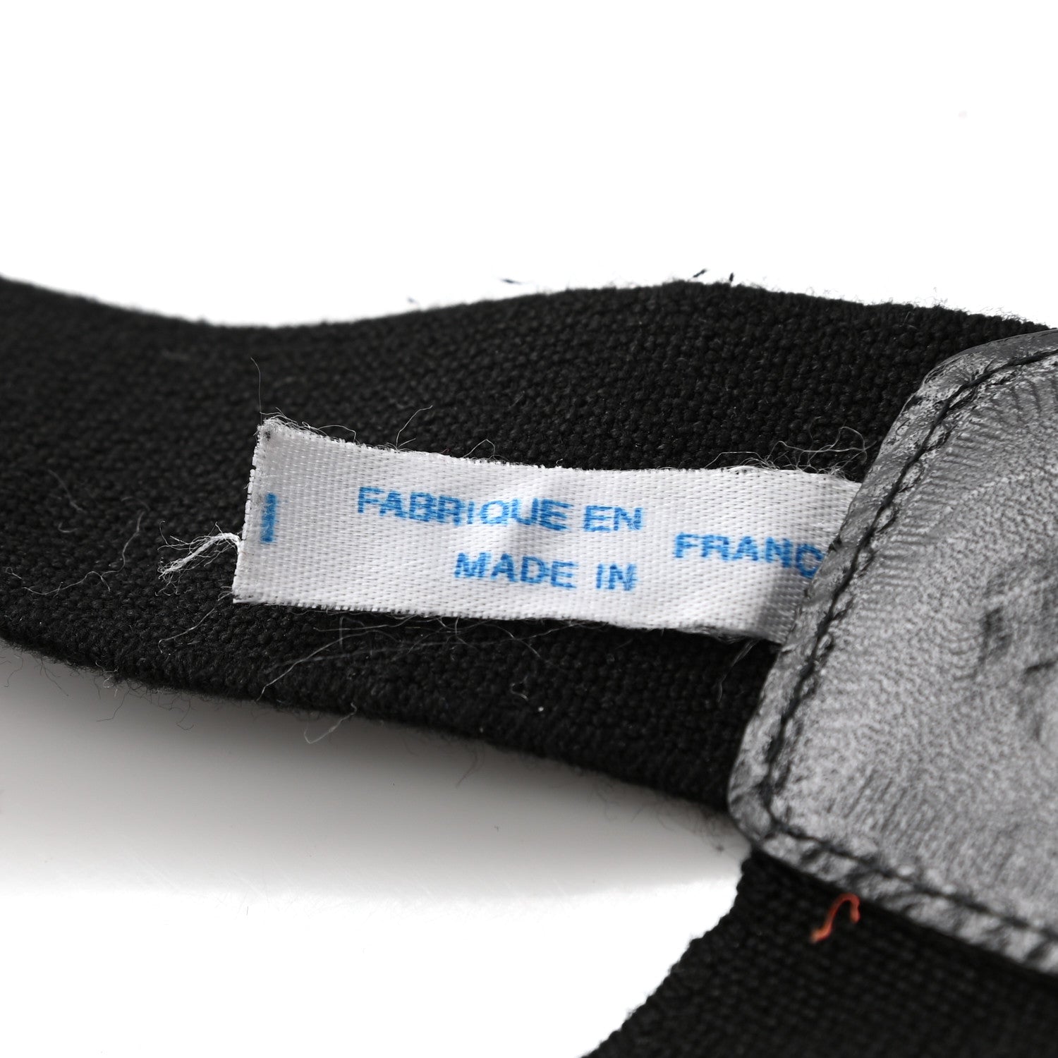 Chanel Logo Suspenders Black White 4 of 5