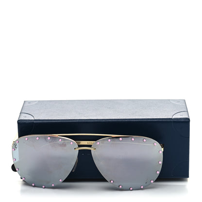 Louis Vuitton The Party Aviator Gradient Z1154U Sunglasses Black 9 of 9