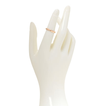Tiffany 18K Rose Gold Nesting Narrow Band Ring 50 5.25 2 of 4