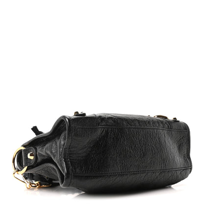 Balenciaga Agneau Classic Gold Hardware Mini City Black 5 of 11