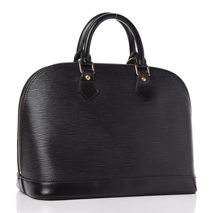 Louis Vuitton Epi Alma PM Black 3 of 10