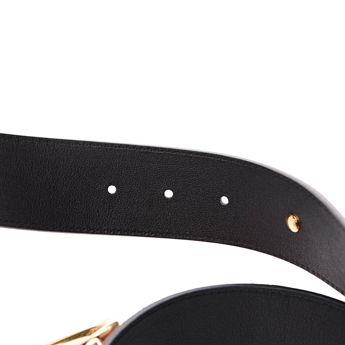 Suede Calfskin Marmont Clover Belt 85 34 Red