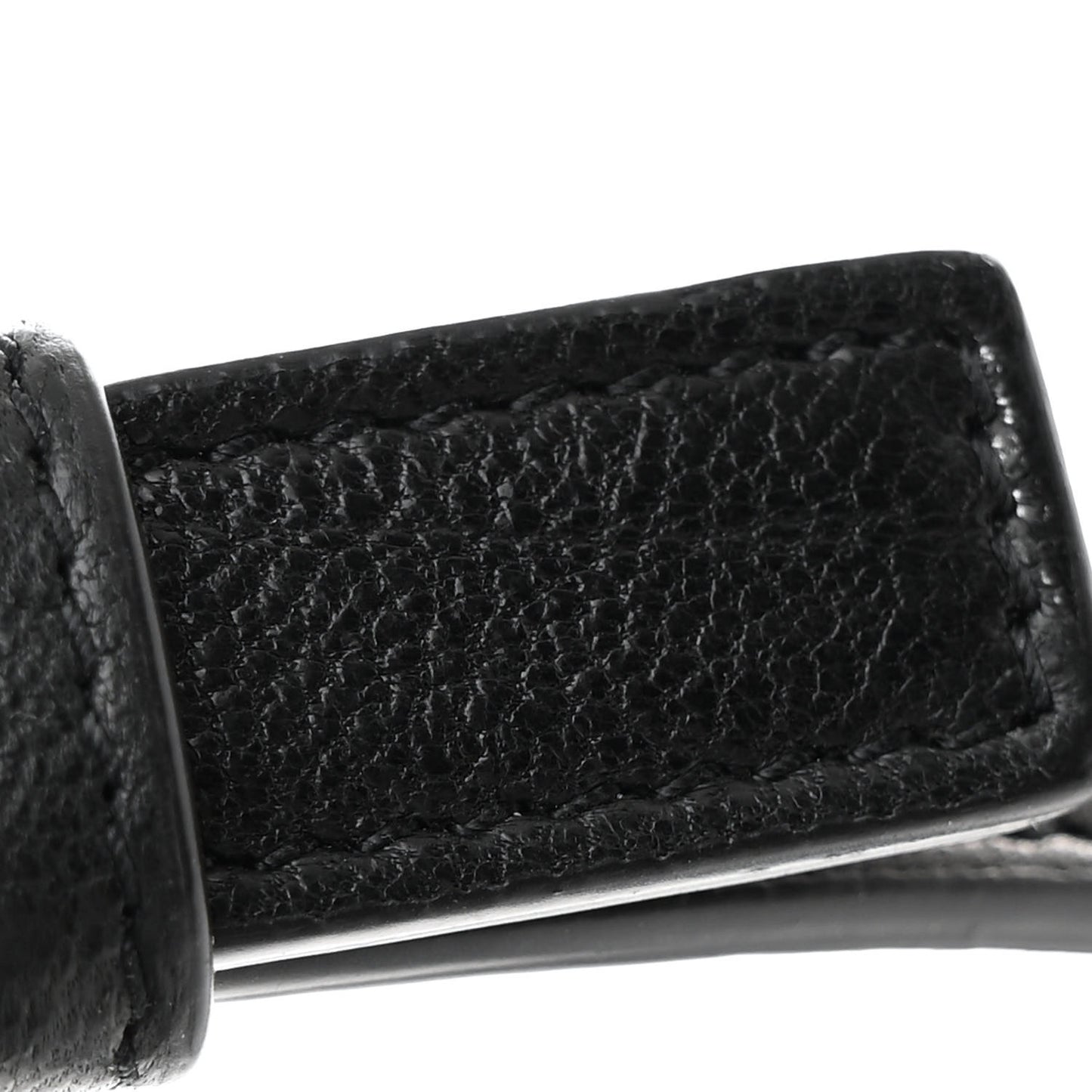 Crocodile Embossed Calfskin Medium Phantom Luggage Black