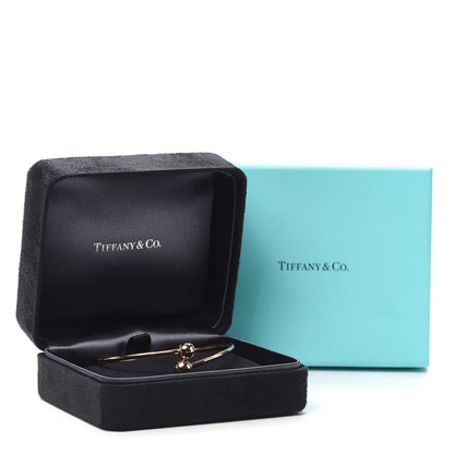Tiffany 18K Rose Gold 8mm HardWear Ball Bypass Bracelet 5 of 5