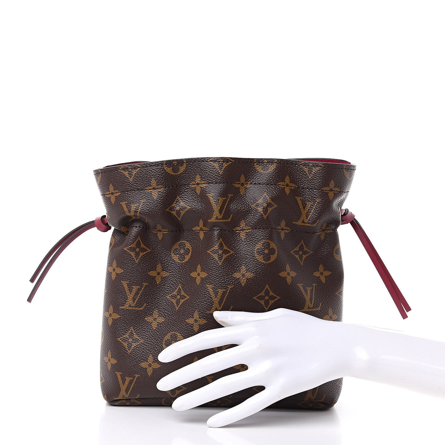 Monogram Pouch Noe Fuchsia