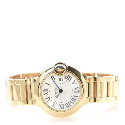Cartier 18K Yellow Gold 28mm Ballon Bleu De Quartz Watch 3 of 6