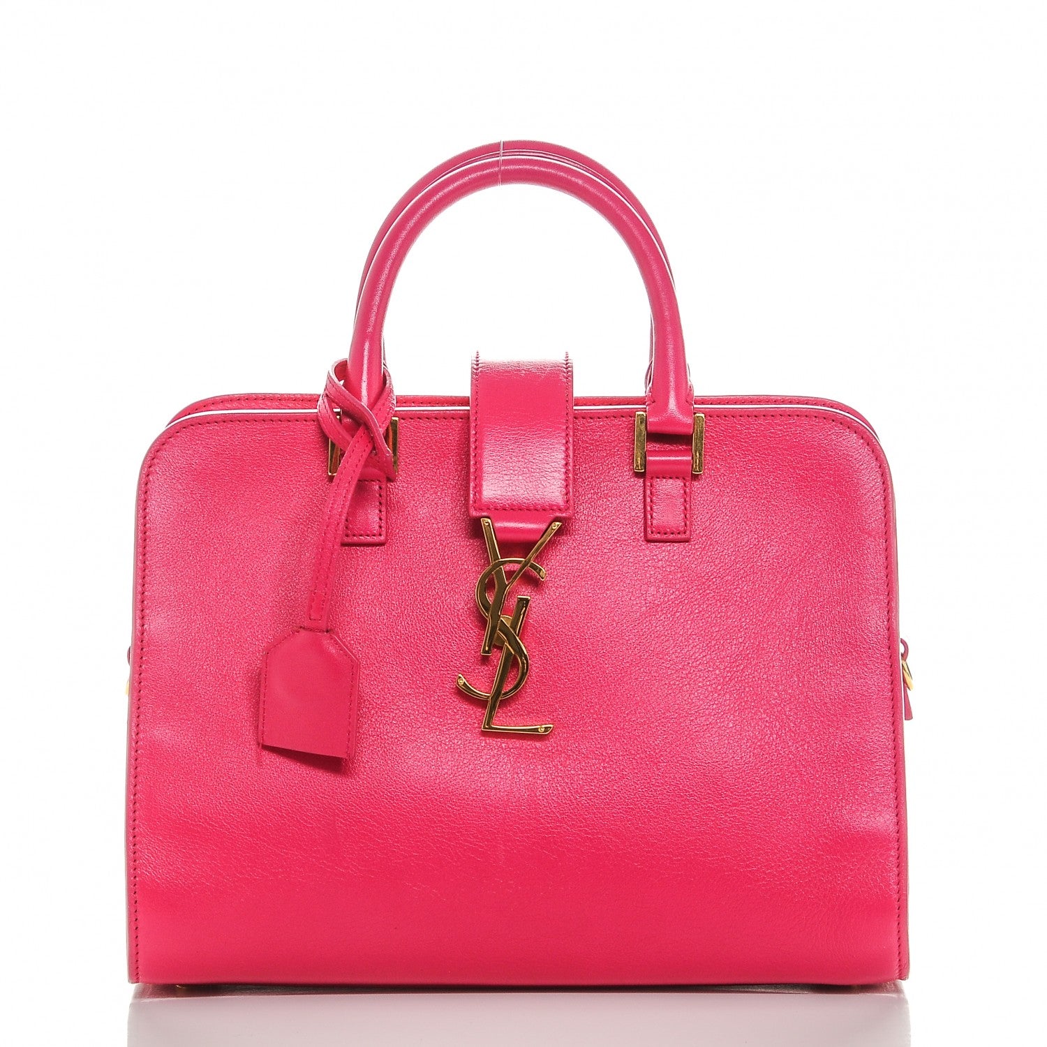 Saint Laurent Calfskin Monogram Baby Cabas Bubblegum 1 of 6